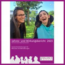 Cover Jahres- und Wirkungsbericht 2023