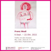 Ausstellungsplakat Franz Wedl